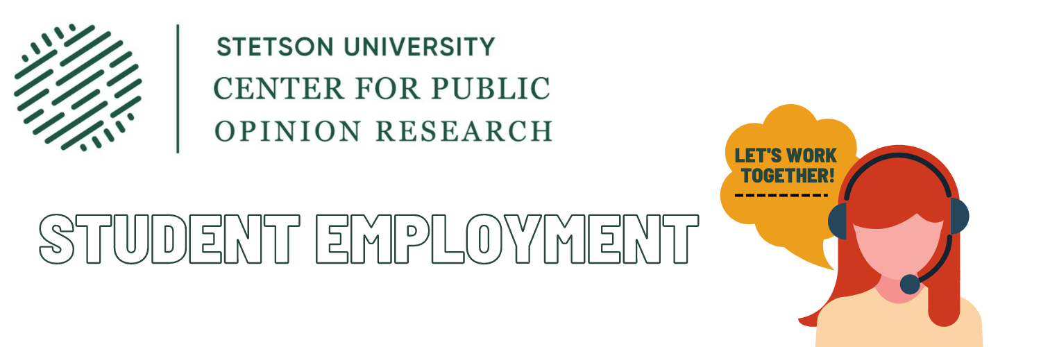 student employemnt for the center for public opinion research